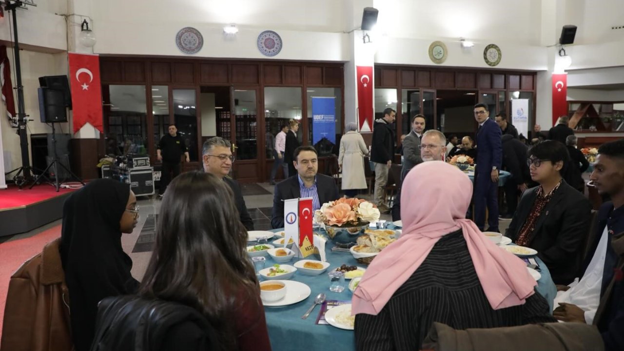 Kütahya’daki uluslararası öğrenciler iftarda buluştu