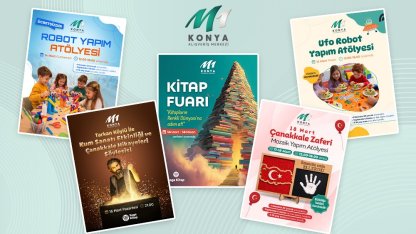 M1 Konya AVM’den Mart ayında bilim, sanat ve edebiyat etkinlikleri