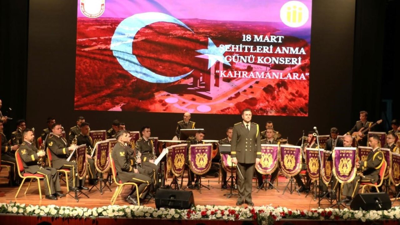 Malatya’da 18 Mart anısına konser düzenlendi