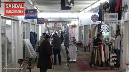 Malatya’da bayram öncesi çarşı durgun
