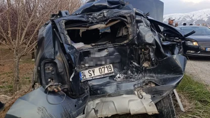 Malatya’da feci kazanın görüntüleri ortaya çıktı