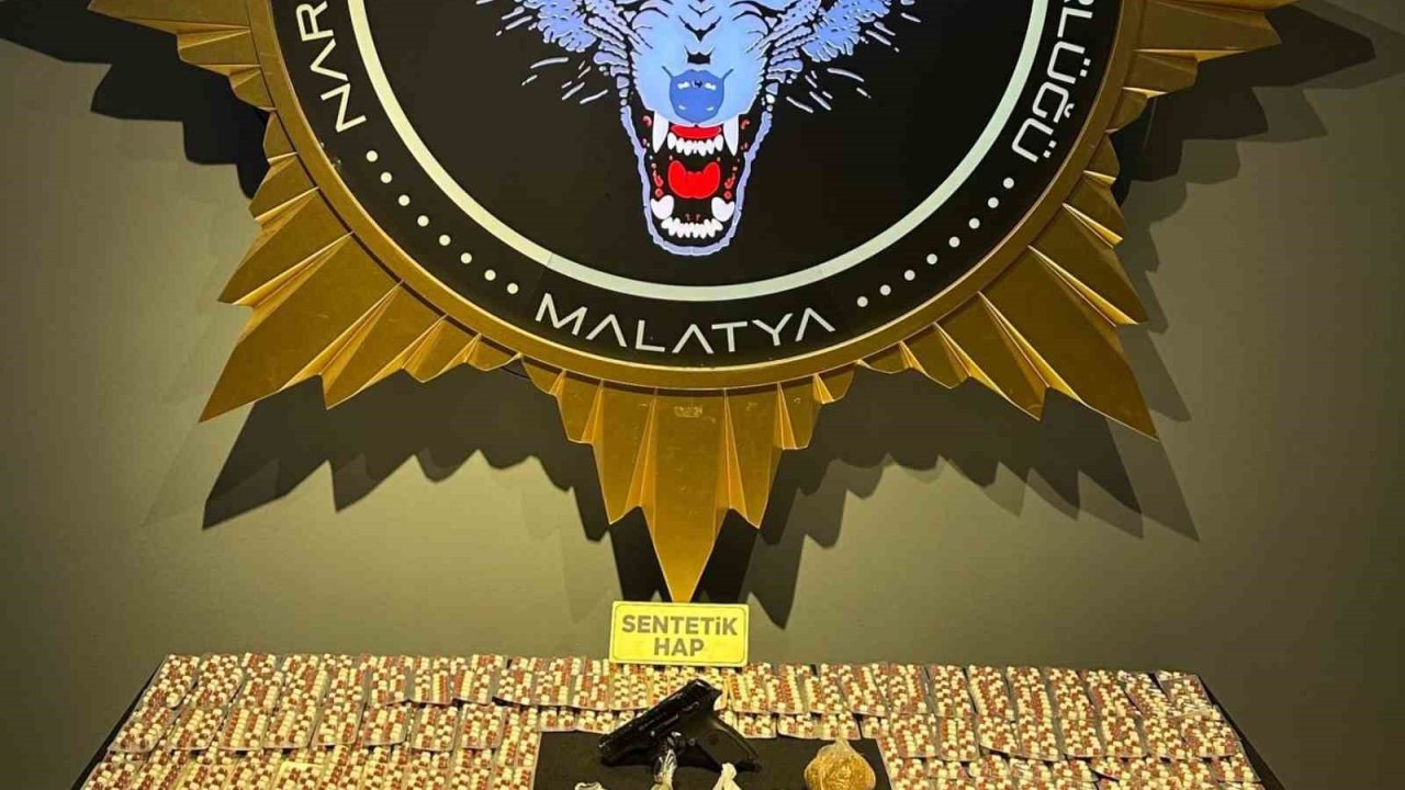 Malatya’da uyuşturucu operasyonu: 5 tutuklama