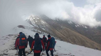 Manisa’da kayıp amatör dağcıyı arama ve kurtarma çalışmaları devam ediyor