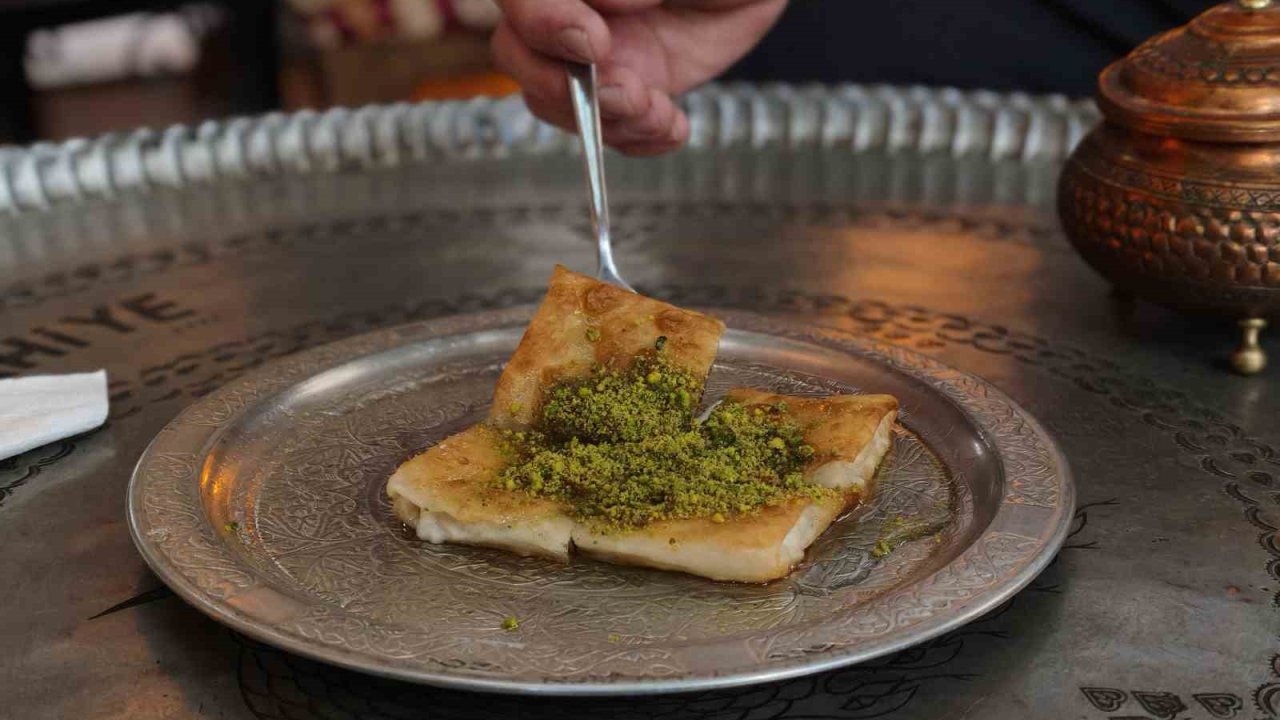 Mardin’de kahiye tatlısı geleneği Ramazan’da da yaşatılıyor