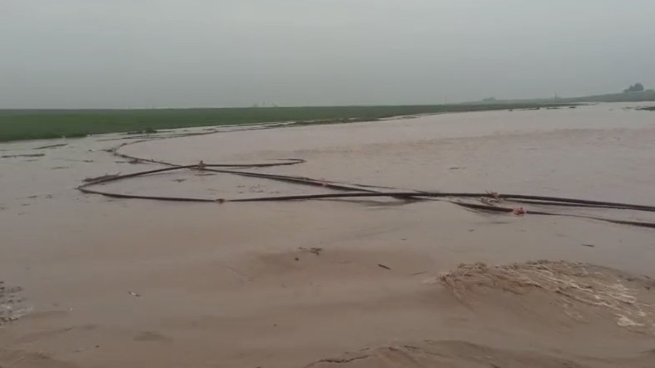Mardin’de sağanak hayatı felç etti: Dereler taştı, ahır çöktü