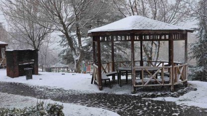 Mart ayında Elazığ’a kar sürprizi