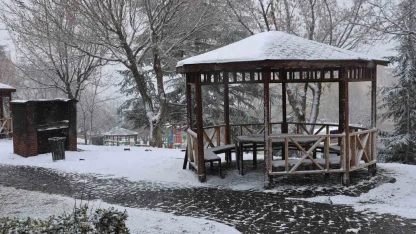 Mart ayında Elazığ’a kar sürprizi