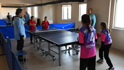 ‘Masa Tenisi Küçük Kızlar Müsabakaları’ tamamlandı