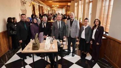 Melikgazi Belediyesi’nden Kadınlar Günü’ne özel el emeği sergi