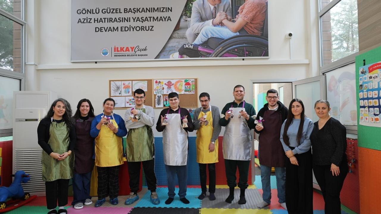Menderes’in Engelsiz Evi’nde Kurabiye Etkinliği