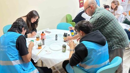 Menteşe’de sanat engel tanımadı