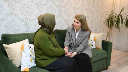 Milletvekili Ölmeztoprak’tan Nur öğretmene ’geçmiş olsun’ ziyareti