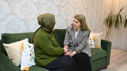 Milletvekili Ölmeztoprak’tan Nur öğretmene ’geçmiş olsun’ ziyareti