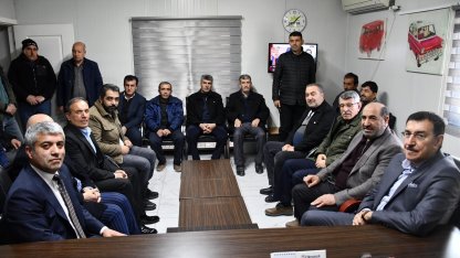 Milletvekili Tüfenkci’den Minibüsçüler Odası’na ziyaret