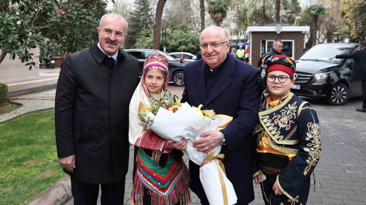 Milli Savunma Bakanı Yaşar Güler, Çanakkale Valiliğini ziyaret etti