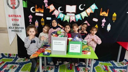 Minik kalplerden büyük dayanışma