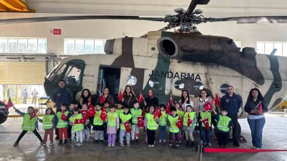 Minikler jandarma filosunda milli teknolojiyle tanıştı