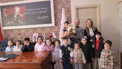 Miniklerden Tıp Bayramı’nda anlamlı buluşma