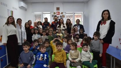 Miniklere deprem bilinci aşılandı