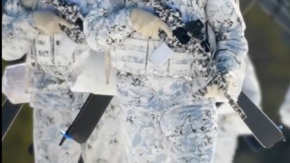 MSB komandoların Sarıkamış’ta dondurucu soğuktaki tatbikatını paylaştı