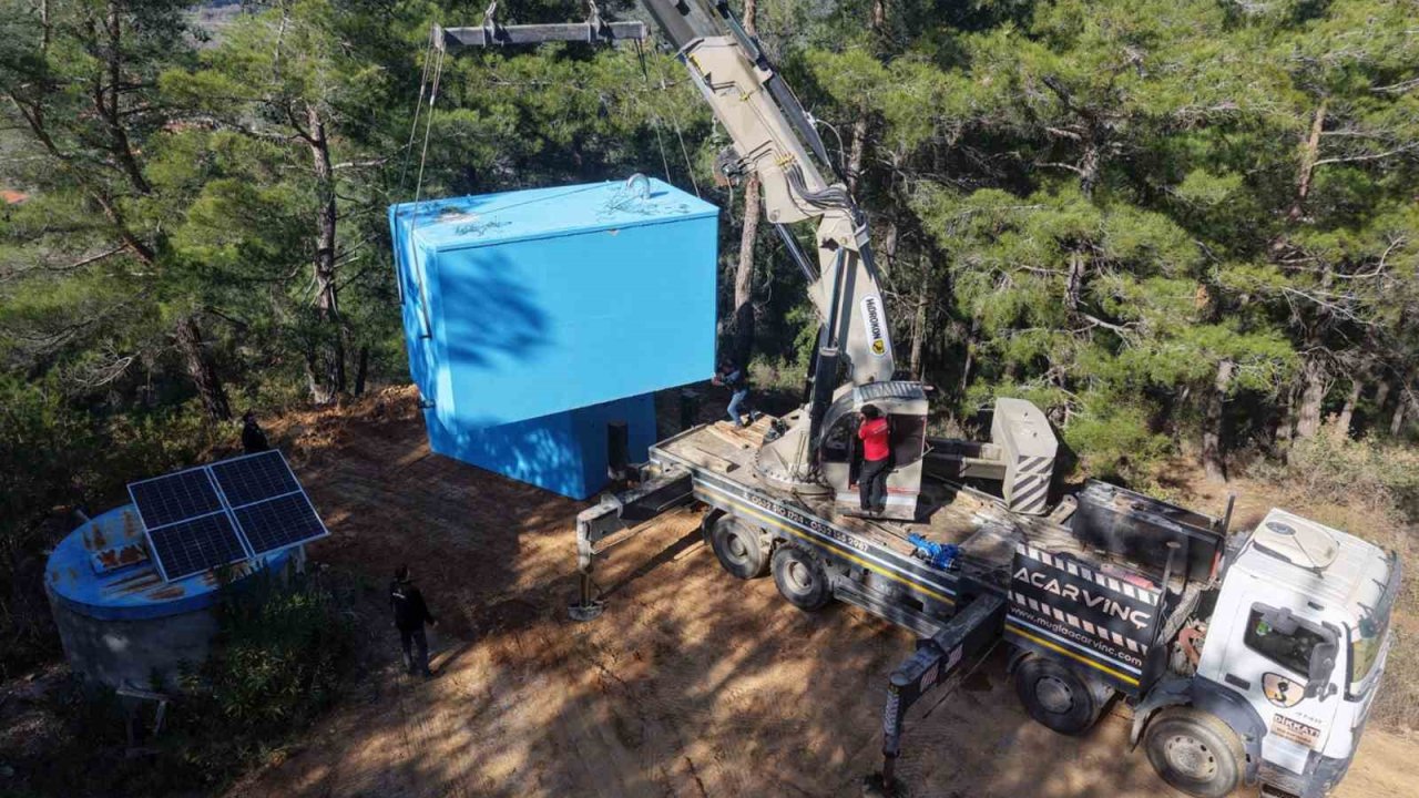 MUSKİ’den Menteşe Gevenes Mahallesine yeni içme suyu deposu