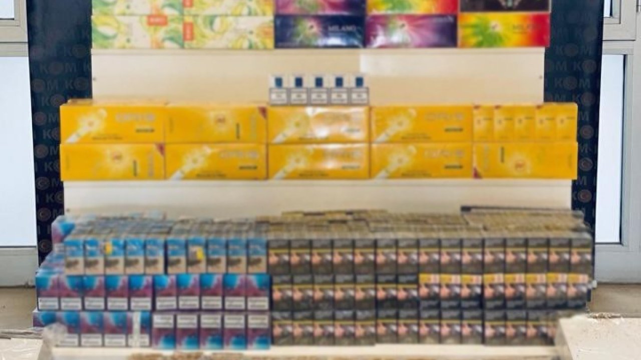Muş’ta 2 bin 216 paket gümrük kaçağı sigara ele geçirildi