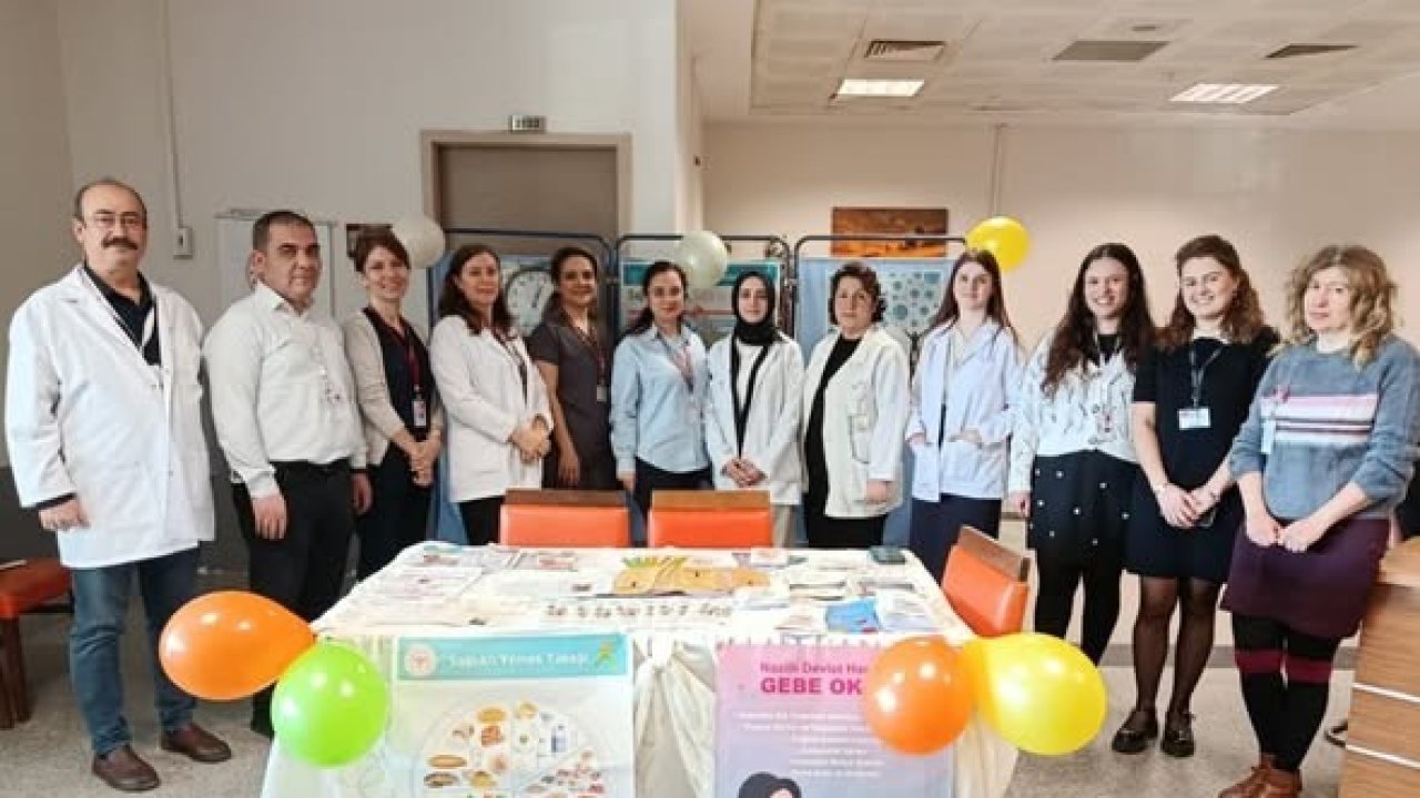 Nazilli Devlet Hastanesi’nde ’Ramazanda Sağlık’ bilgilendirme standı kuruldu