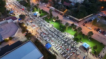 Nazilli’de vatandaşlar iftar sofrasında buluştu