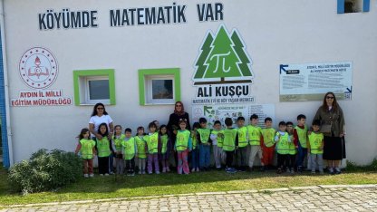 Nazillili minikler matematik evi ile tanıştı