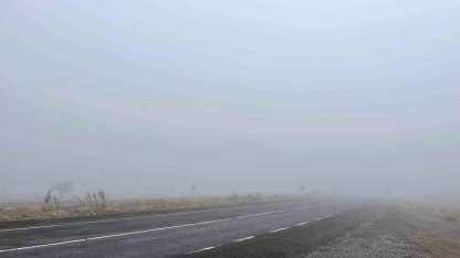Niğde’nin yüksek kesimlerinde sis etkili oldu
