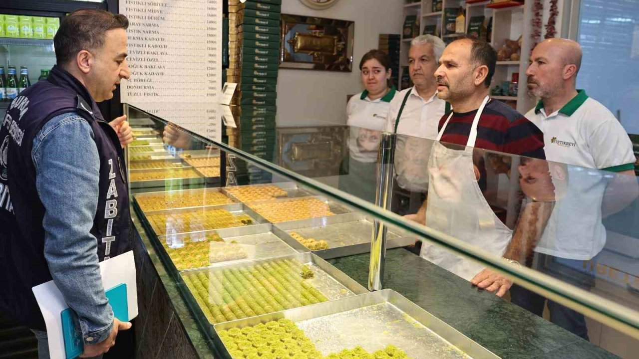 Nilüfer’de tatlı üreticilerine sıkı denetim