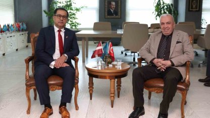 Nilüfer’e Letonya Büyükelçisi’nden ziyaret