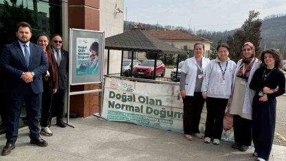 Normal doğum Gümüşova’da anlatıldı