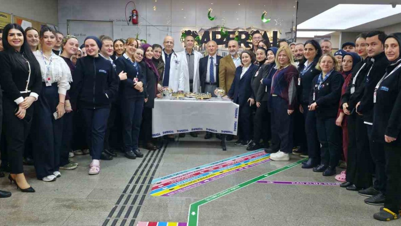 Özel İmperial Hastanesi’nde bayramlaşma