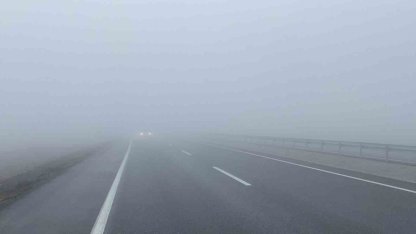 Pamuk Geçidinde yoğun sis etkili oldu