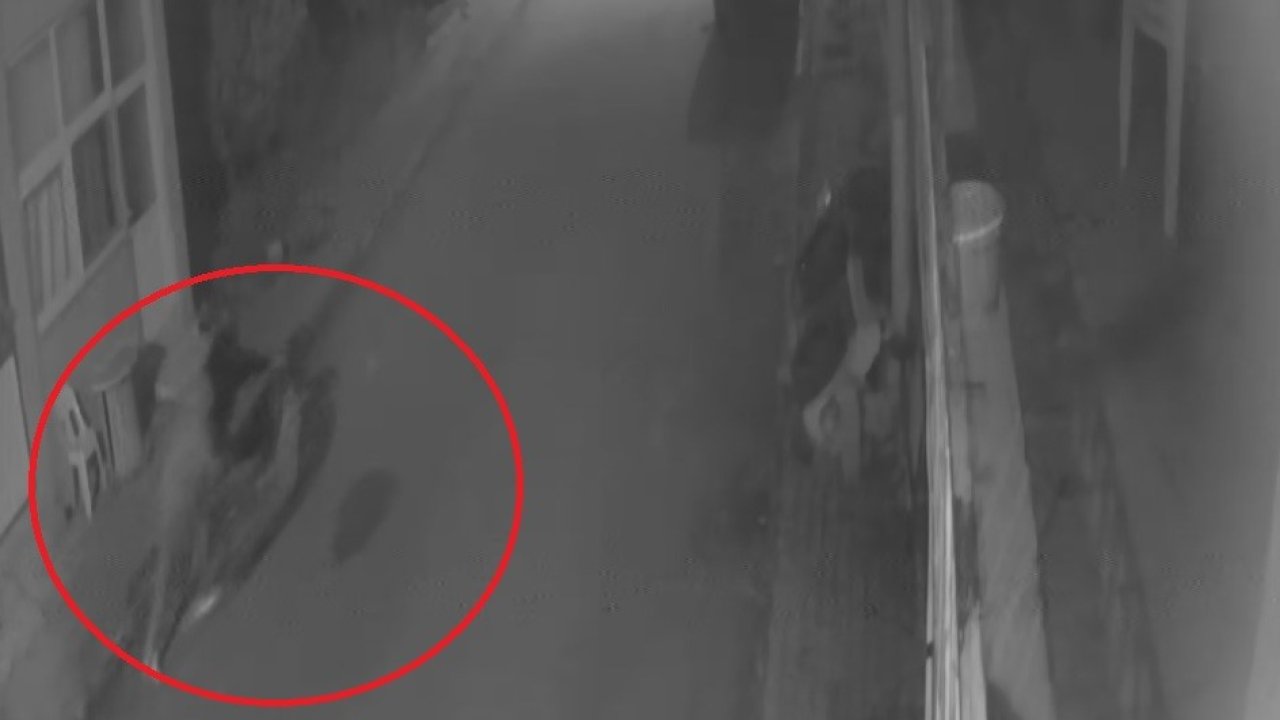 Park halindeki motosikleti çaldılar