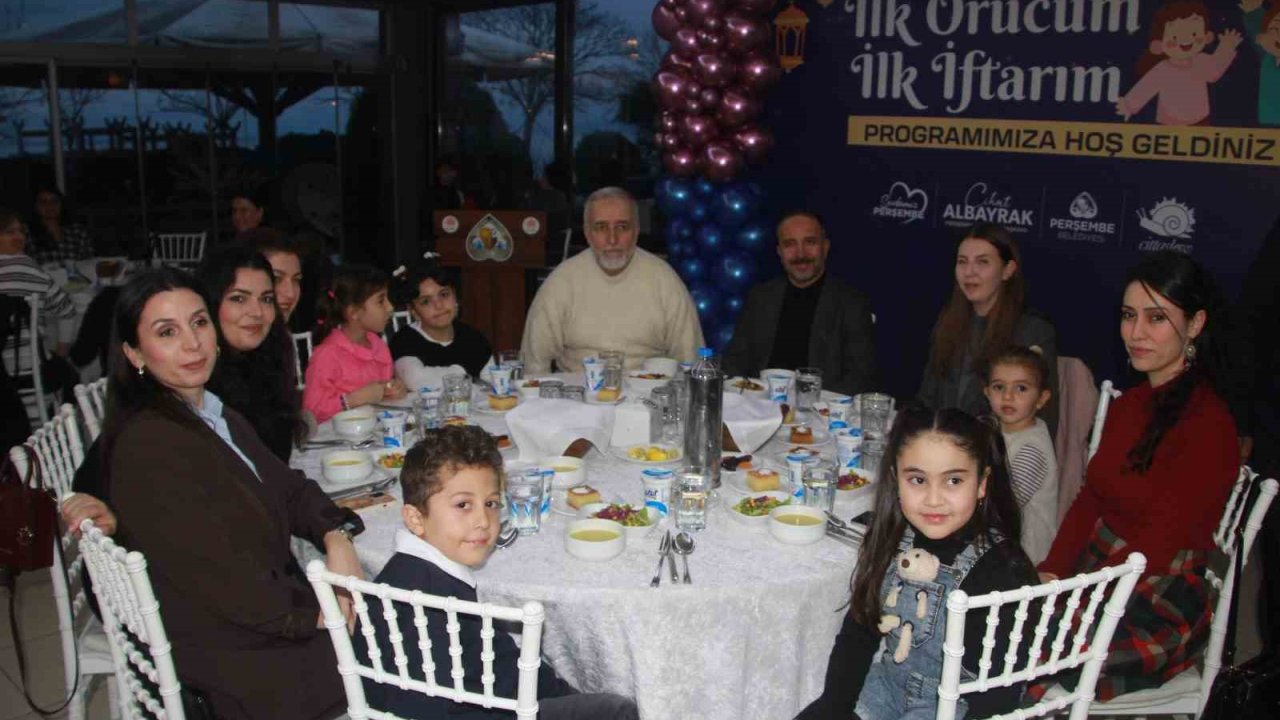 Perşembe’de çocuklar ‘ilk orucum, ilk iftarım’ programında buluştu