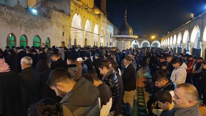 Peygamberler şehrinde Kadir Gecesi coşkusu