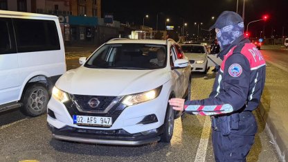 Polislerden sıkı denetim