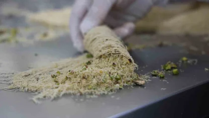 Ramazan bayramı için Diyarbakır’ın tescilli ürünleri kadayıf ve soğuk baklavaya yoğun talep