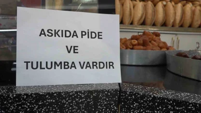 Rize’de askıda ekmek, pidenin ardından askıda tulumba kampanyası başladı