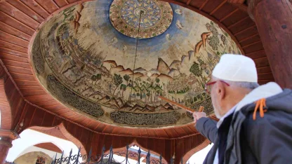 Şadırvanda saklı 150 yıllık minyatür: İstanbul, Viyana ve Amasya işlenmiş
