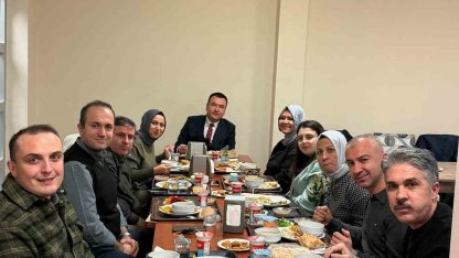 Sağlık çalışanları iftar programında bir araya geldi