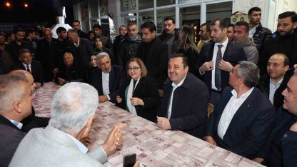 Şahin, Karkamış’ta vatandaşlarla iftarda buluştu