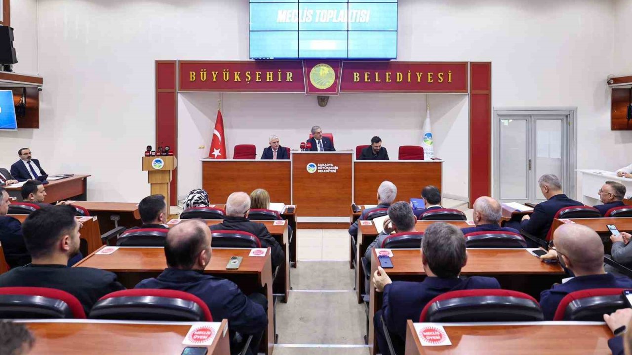 Sakarya’da Mart ayı meclis toplantısında ulaşım projeleri görüşüldü