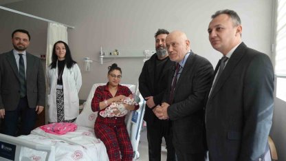 Samsun Şehir Hastanesi’nde kadın doğum ve çocuk klinikleri hizmette: İlk bebekler dünyaya geldi