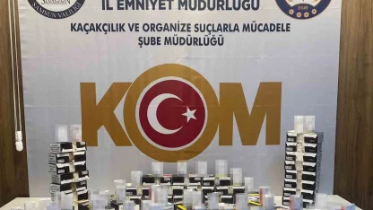 Samsun’da 10 bin 980 doldurulmuş makaron ele geçirildi