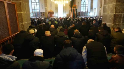 Samsun’da Ramazan Bayramı namazı kılındı