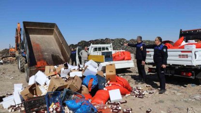 Şanlıurfa’da 5 ton bozuk gıda ele geçirildi