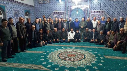 Sarıcakaya Müftüsü Altunbaş, Kapıkaya Mahallesi sakinleriyle iftarda buluştu